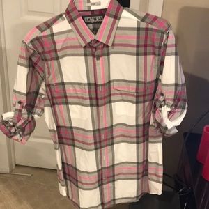 express fitted button down